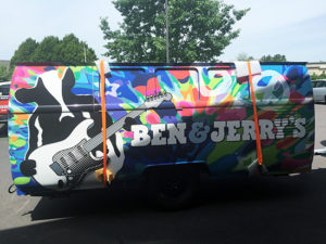 Ben and Jerrys Vehicle Wrap