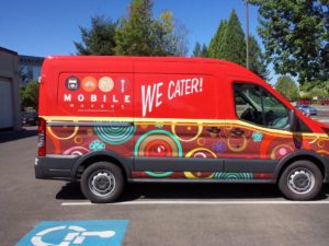 vehicle-wrap-catering Van